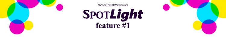 Spotlight headline banner number one designed to separate content on sheandthecatsmother.com membership page